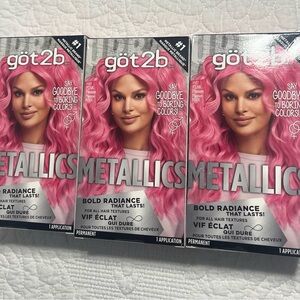 got2b Metallics Permanent Hair Color, Pink